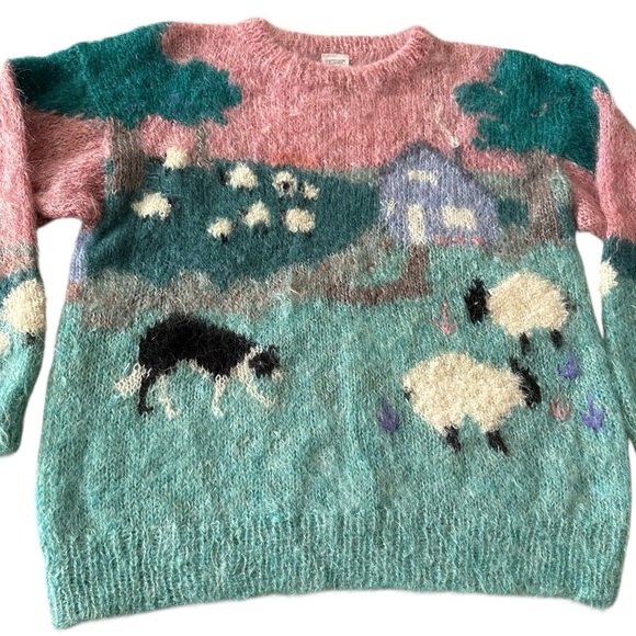 Vintage Lamb Sweater Mohair - Picture 2 of 5